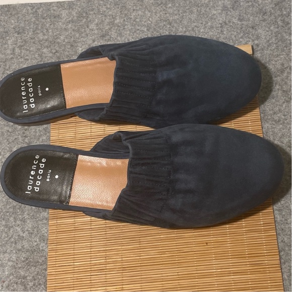 Laurence Dacade Tammy Flat Mules suede naby size 7.5 - Picture 5 of 6
